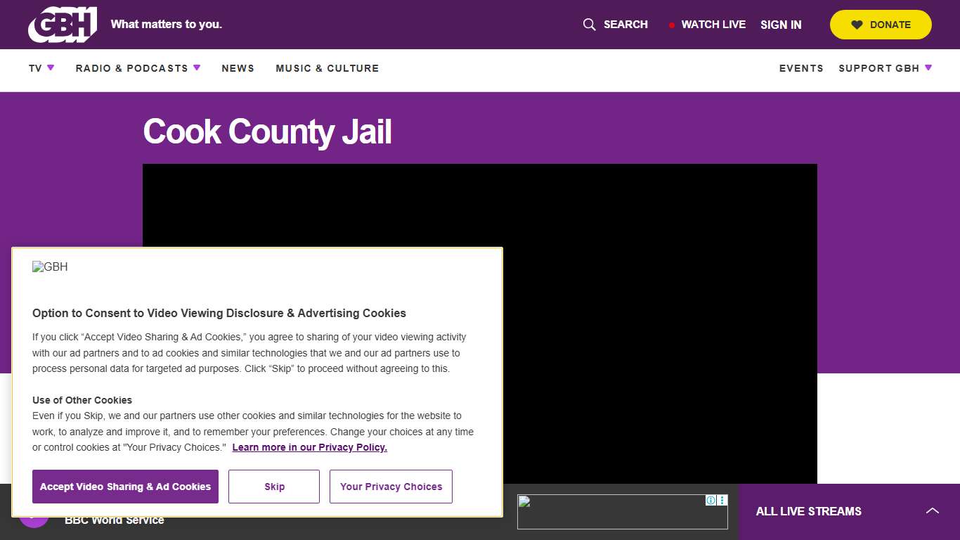 Cook County Jail GBH